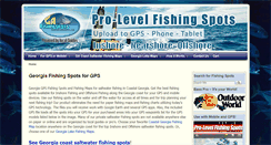 Desktop Screenshot of gafishingspots.com